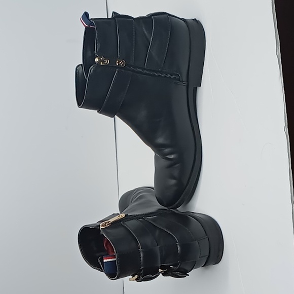 Tommy Hilfiger - Julie 3 Ankle Boots - Faux Leather - 8.5M - Picture 3 of 13